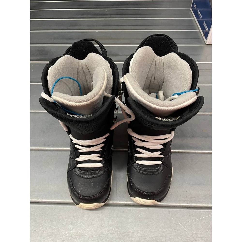 Nitro Barrage Snowboarding Boots Womens 10 Black Leather Snowboard Boot‎